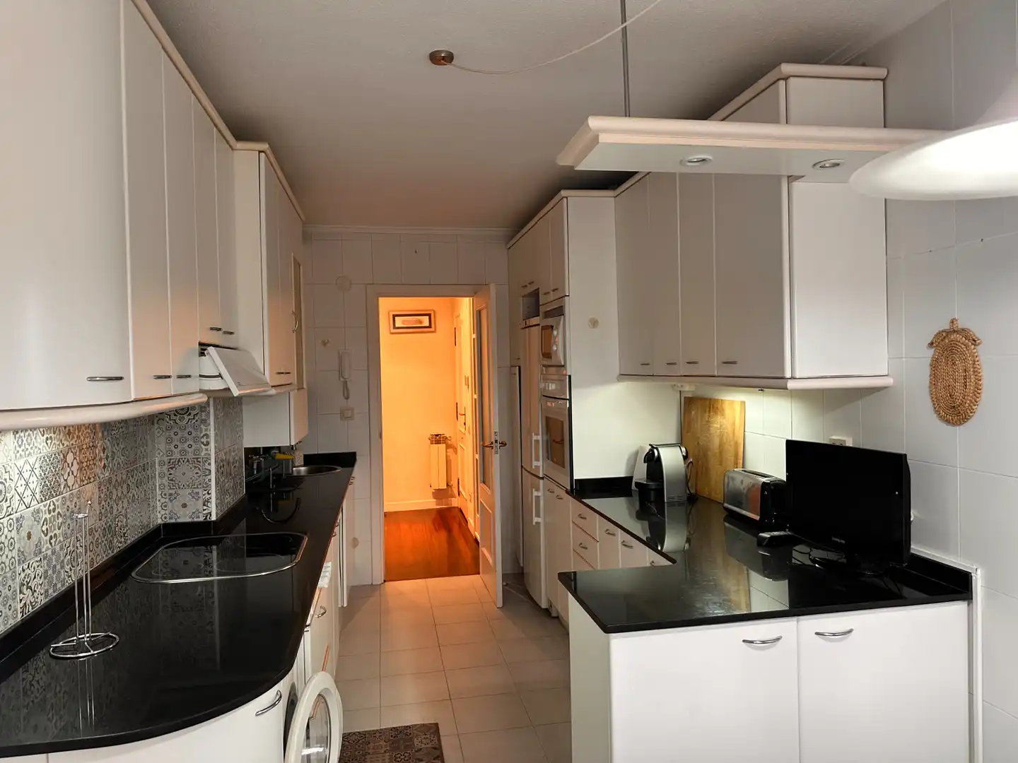 Kitchen of Flat for rent in Santander  with Heating, Parquet flooring and Terrace