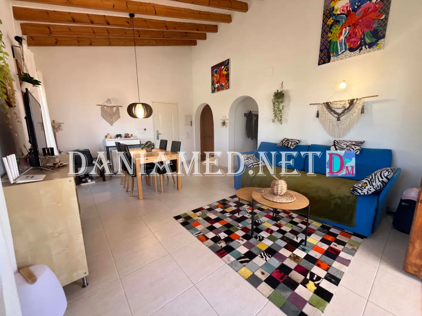 Living room of Houses for sale in Dénia  with Air Conditioner, Heating and Private garden