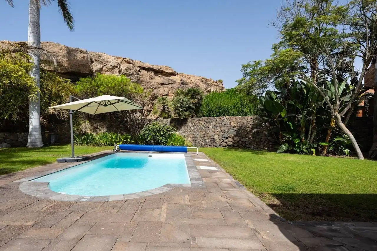 Piscina de Casa o xalet en venda en Salobre Golf