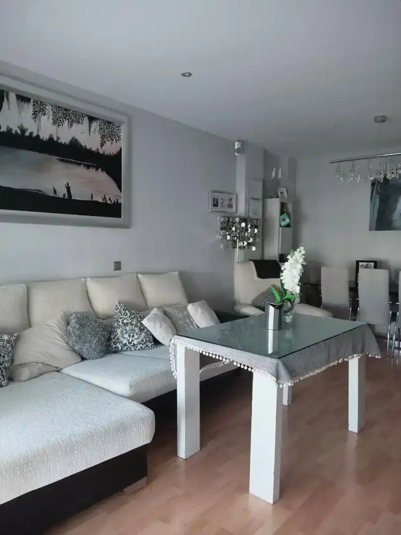 Sala de estar de Casa adosada en venta en El Valle