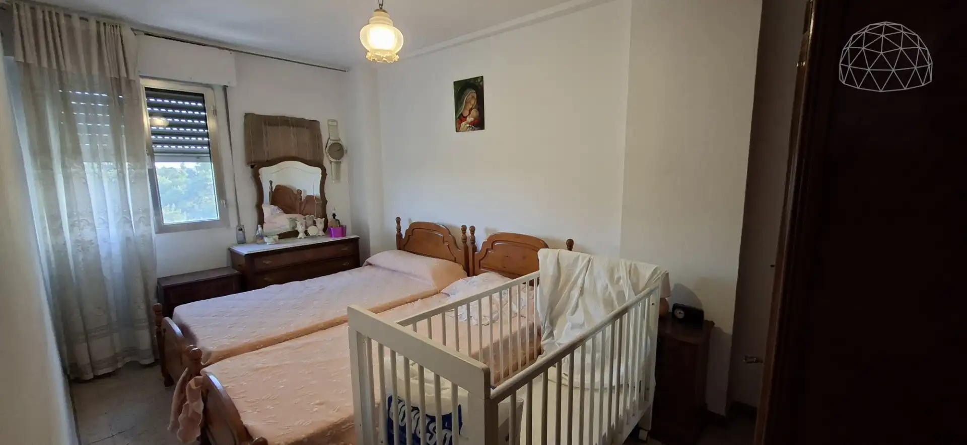 Schlafzimmer von Wohnung zum Verkauf in Sevilla mit Möbliert