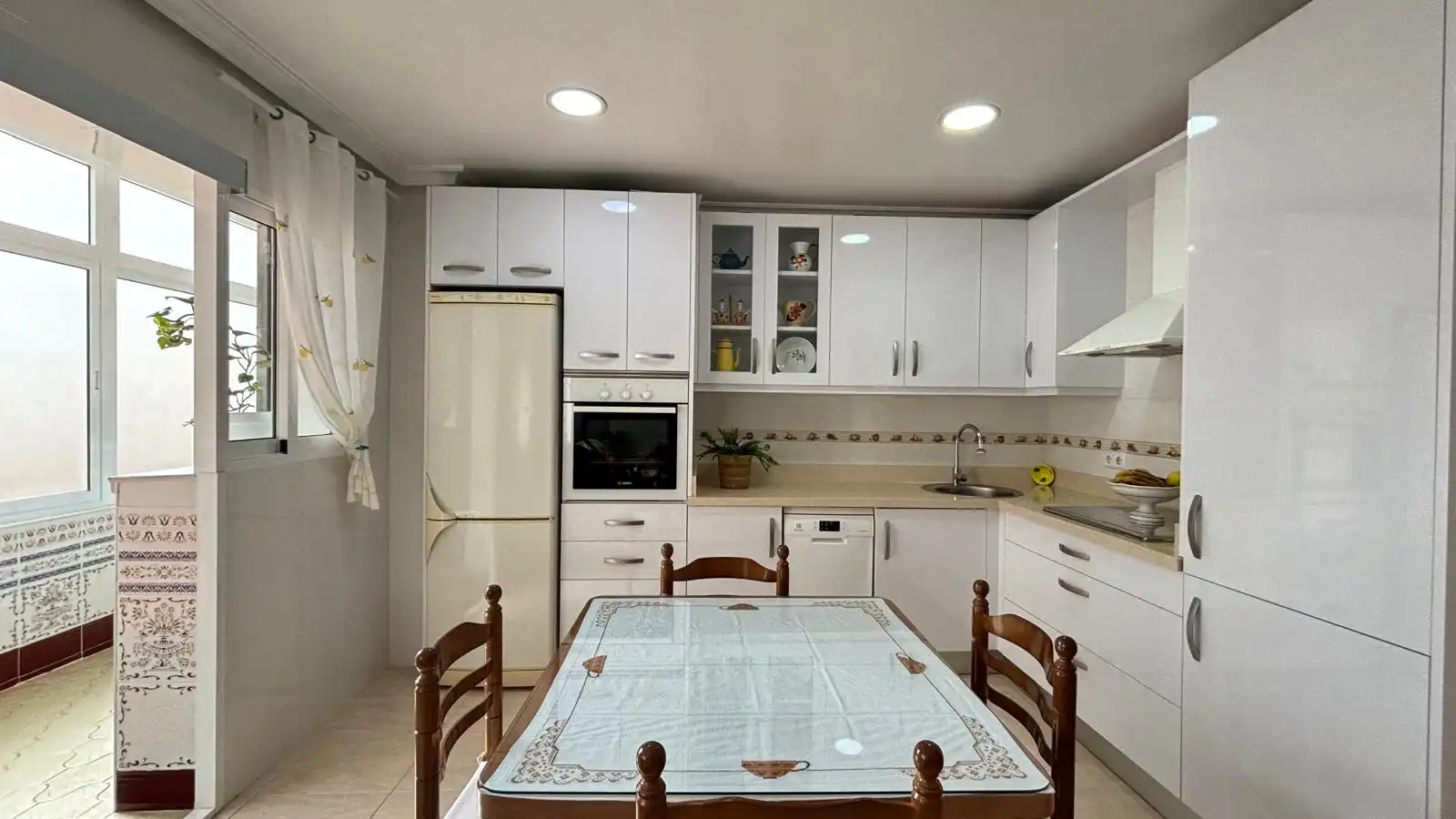 Kitchen of Flat for sale in Cartagena  with Air Conditioner, Heating and Terrace