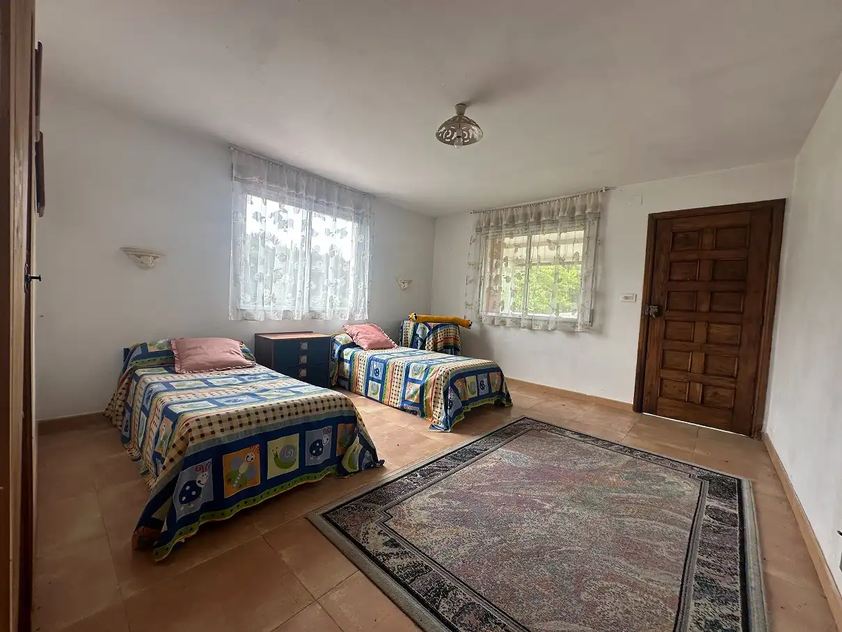 Habitación de Casa o chalet en venta en O Pino  con Jardín privado, Terraza y Amueblado
