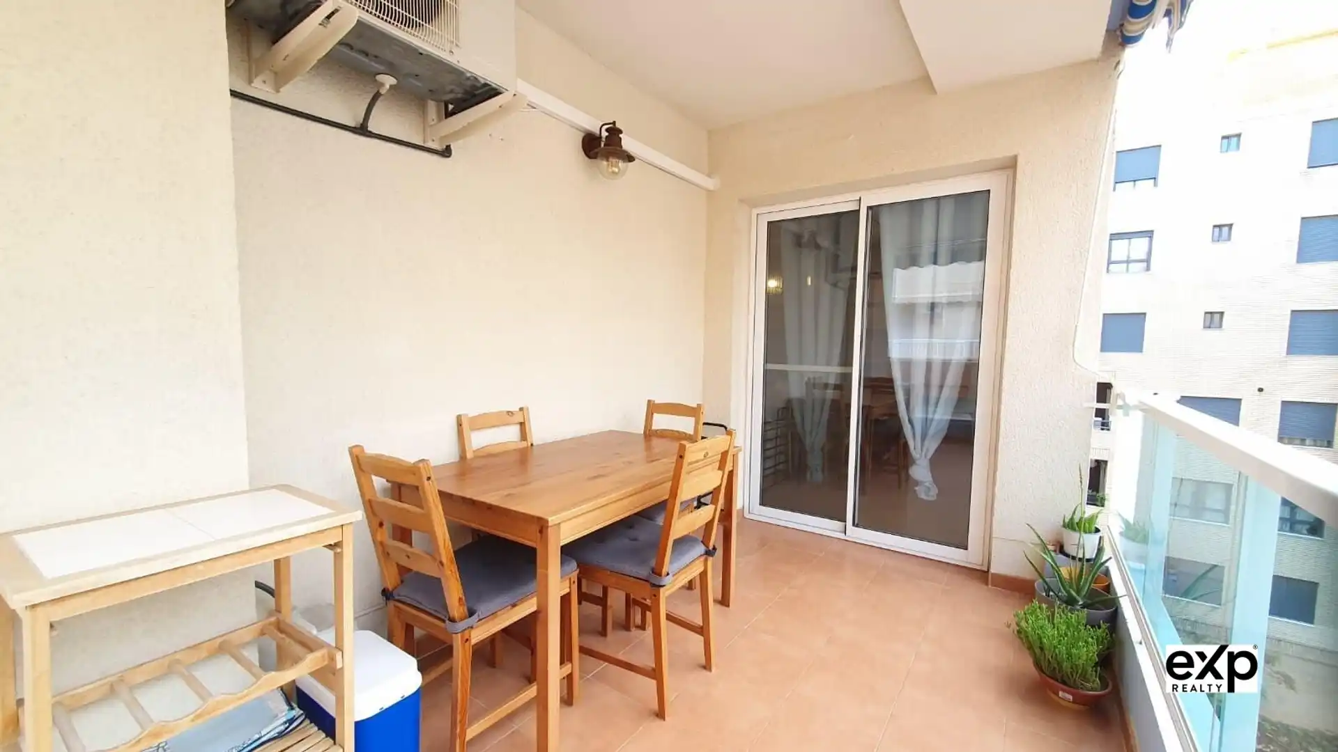 Balcony of Flat for sale in Canet d'En Berenguer  with Air Conditioner, Private garden and Terrace