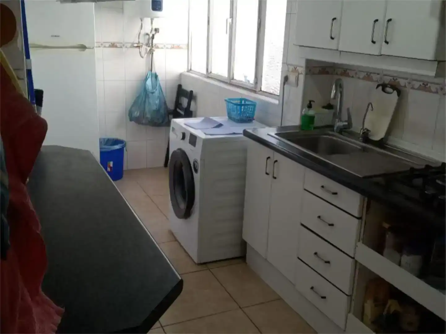 Cuina de Pis de lloguer en Coslada amb Parquet i Moblat