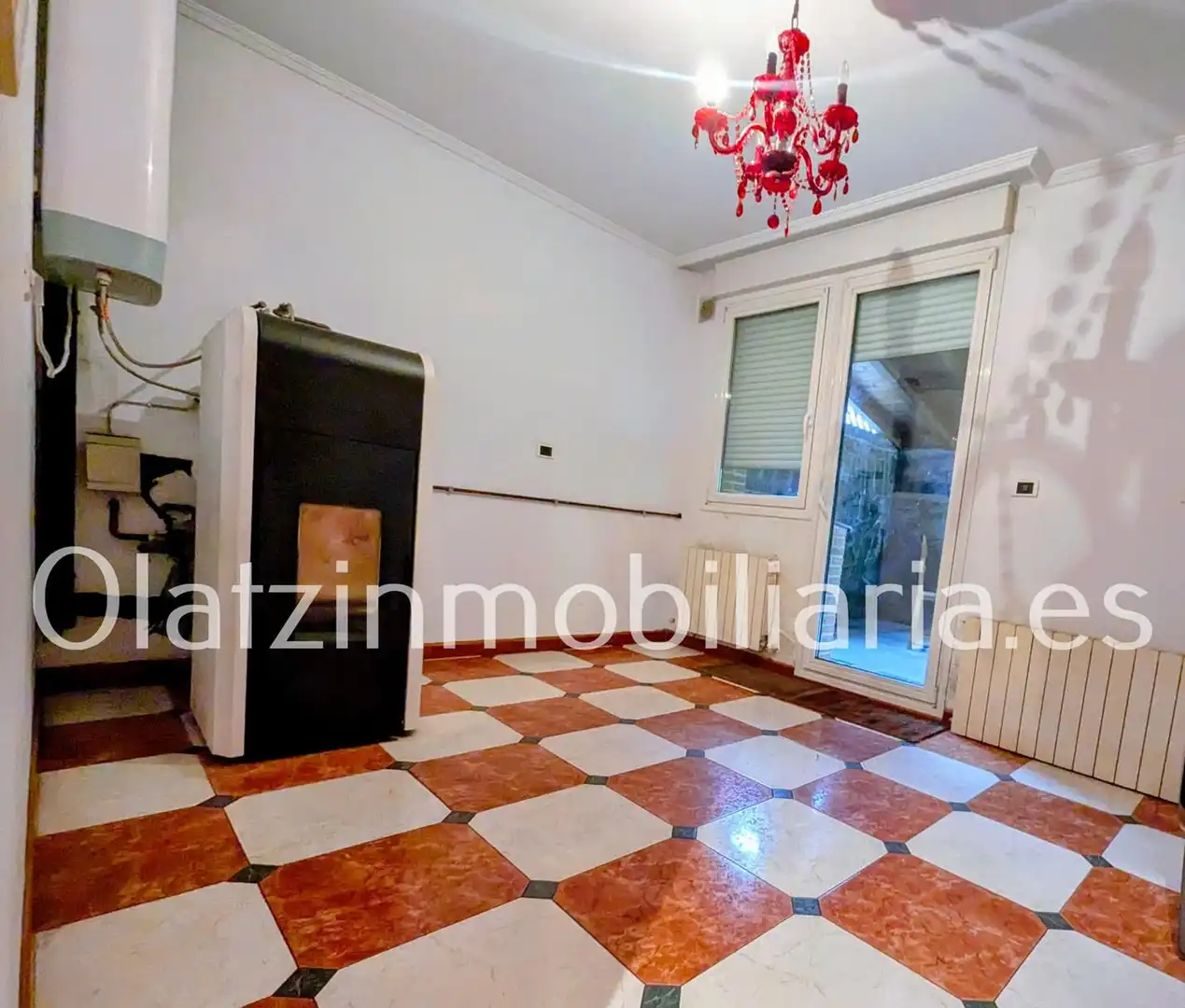 Sala de estar de Casa o chalet en venta en Laudio / Llodio con Calefacción, Terraza y Trastero