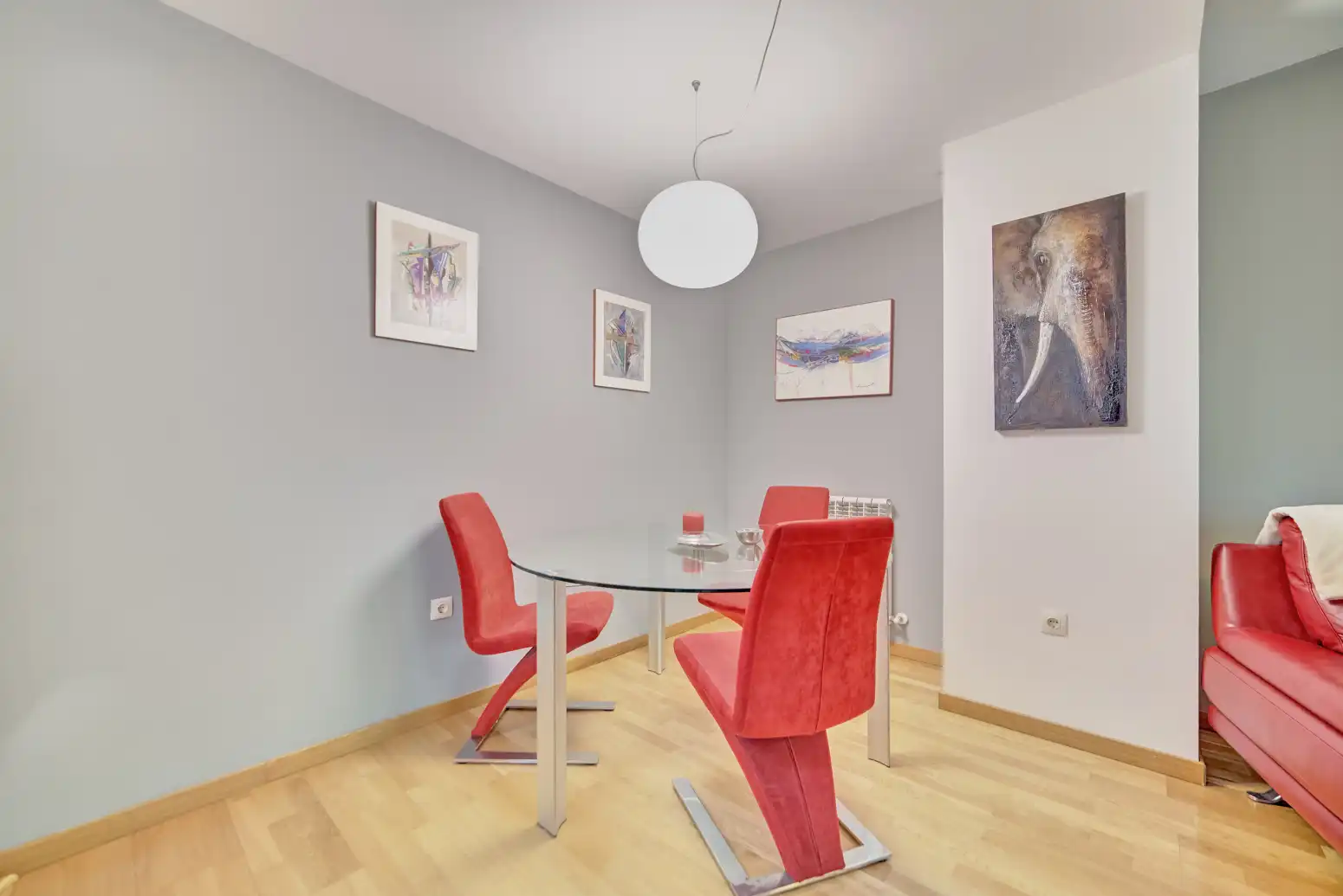 Dining room of Detached homes for sale in Enériz / Eneritz  with Heating, Private garden and Parquet flooring