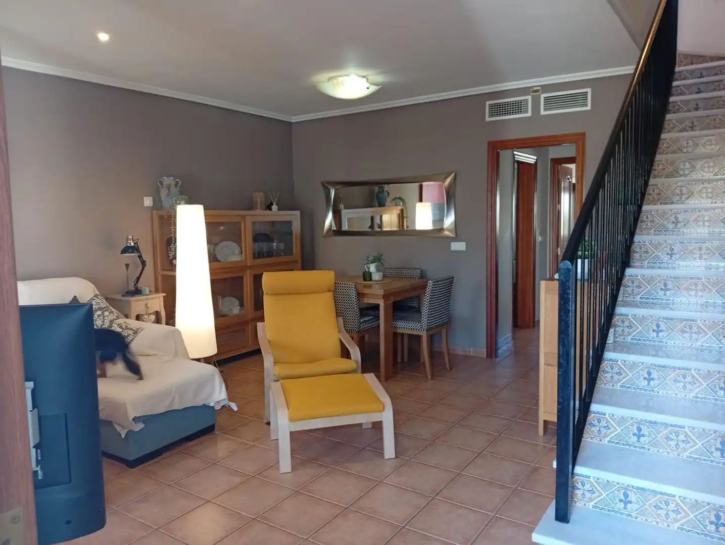 Living room of Detached homes for sale in Vera  with Air Conditioner, Private garden and Terrace