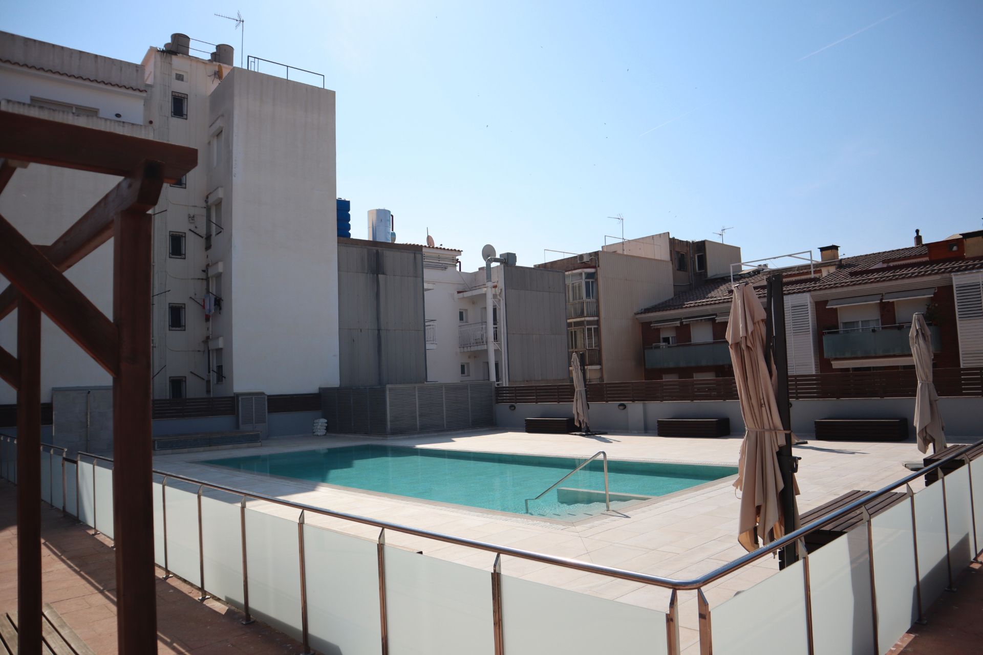 Swimming pool of Duplex for sale in Calella  with Furnished, Balcony and Community pool