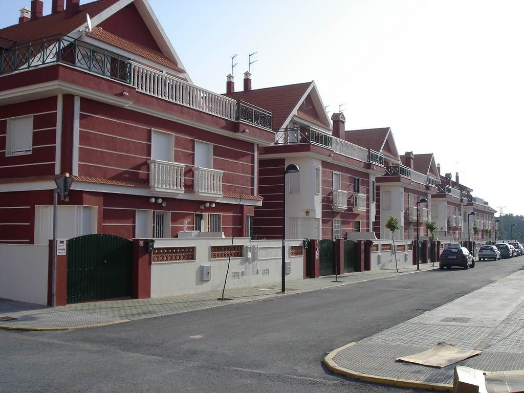 Exterior view of Single-family semi-detached for sale in Aljaraque