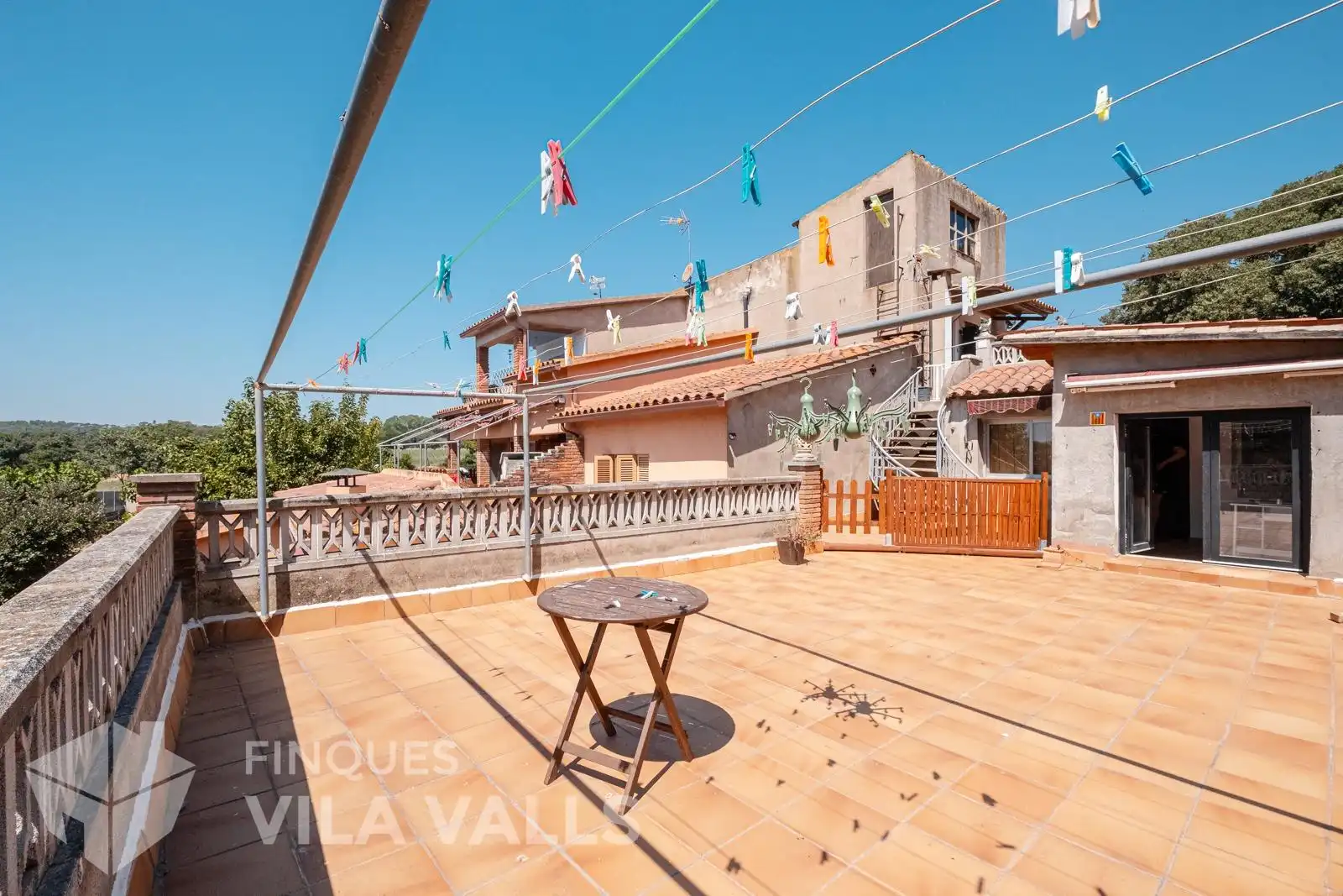 Terrace of Flat for sale in Lliçà d'Amunt  with Air Conditioner, Heating and Private garden