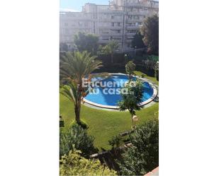 Garden of Flat for sale in Villajoyosa / La Vila Joiosa  with Air Conditioner, Heating and Storage room