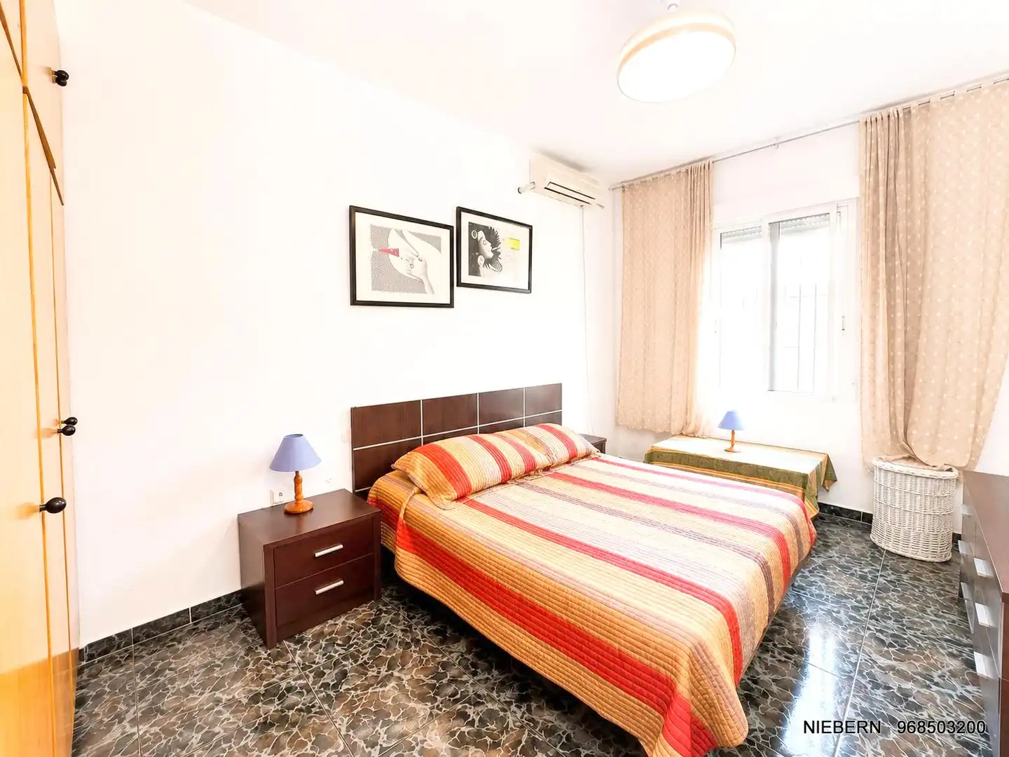 Dormitori de Casa o xalet en venda en Cartagena amb Aire condicionat, Jardí privat i Terrassa