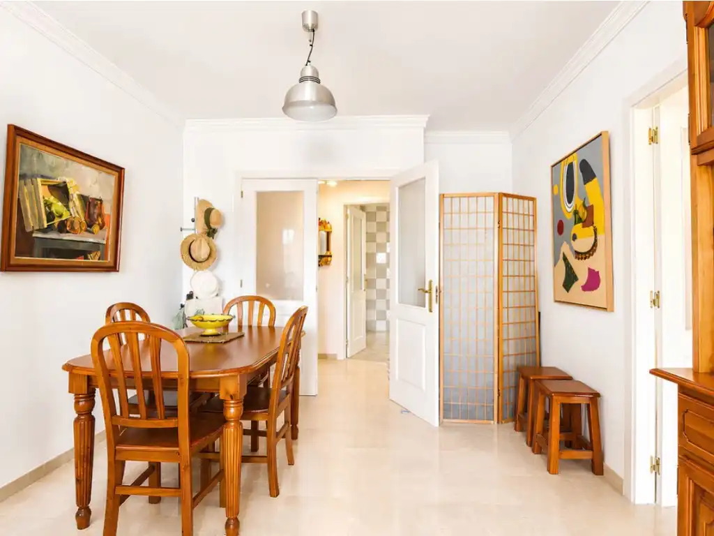 Dining room of Flat for sale in Fuengirola  with Air Conditioner, Terrace and Swimming Pool