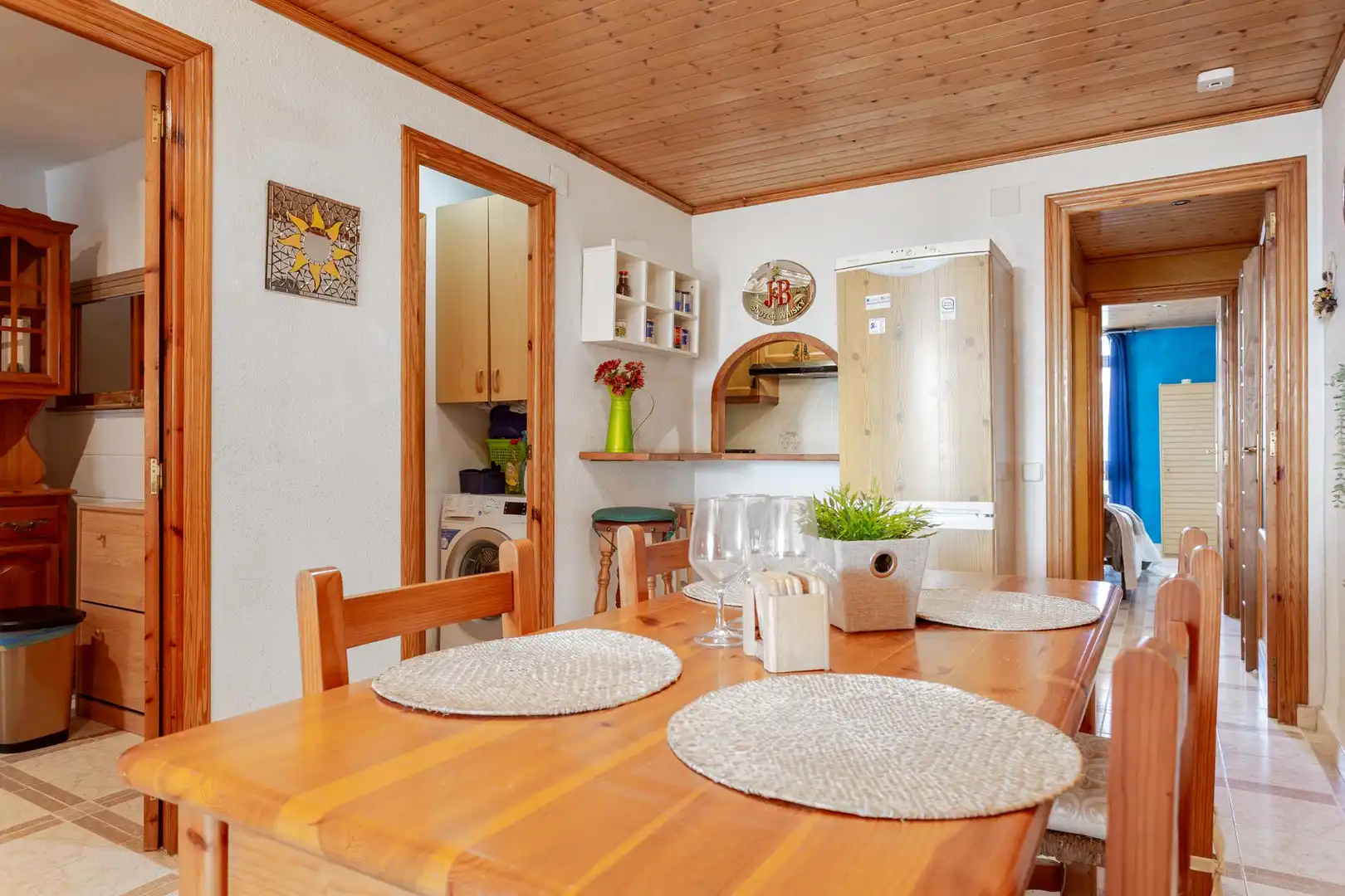 Menjador de Apartament en venda en Salou amb Aire condicionat, Jardí privat i Terrassa