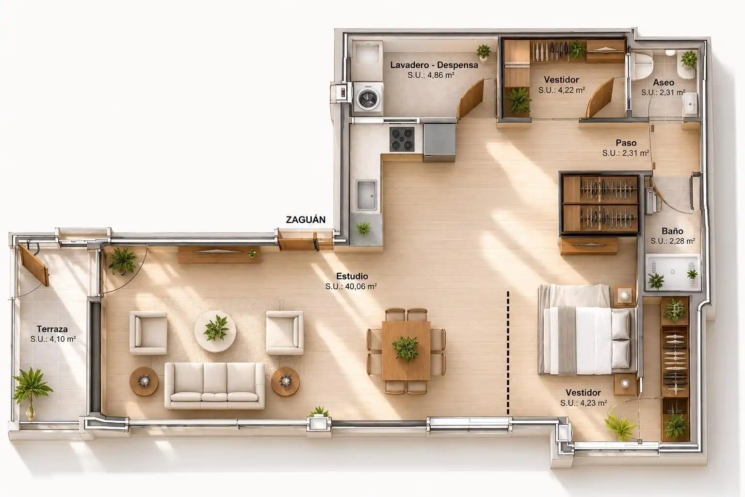 Lofts for sale in Murcia  with Air Conditioner, Heating and Private garden