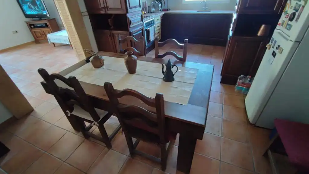 Cocina de Casa o chalet en venta en Oliva con Jardín privado, Terraza y Amueblado
