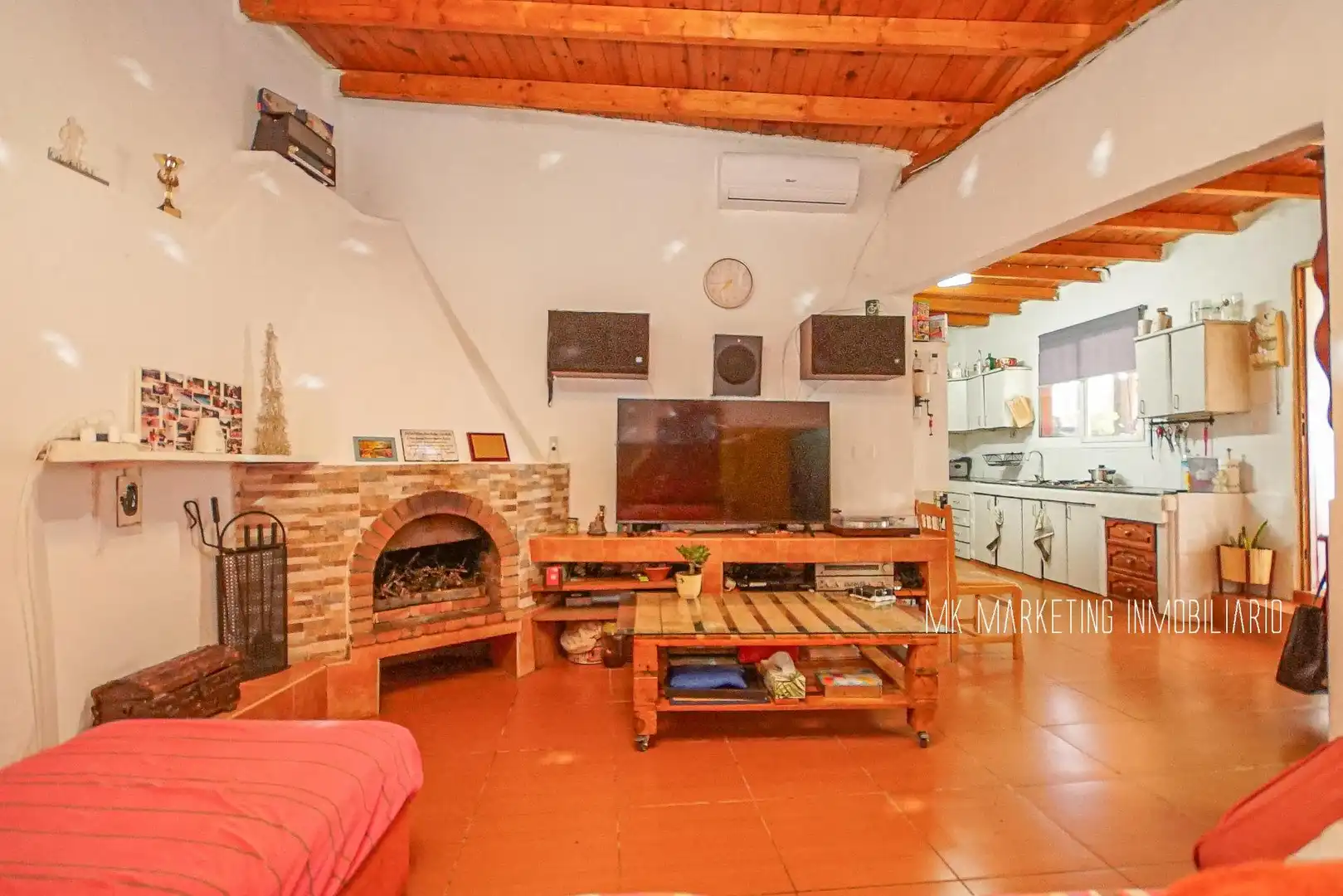 Sala d'estar de Finca rústica en venda en Valsequillo de Gran Canaria amb Aire condicionat, Terrassa i Piscina