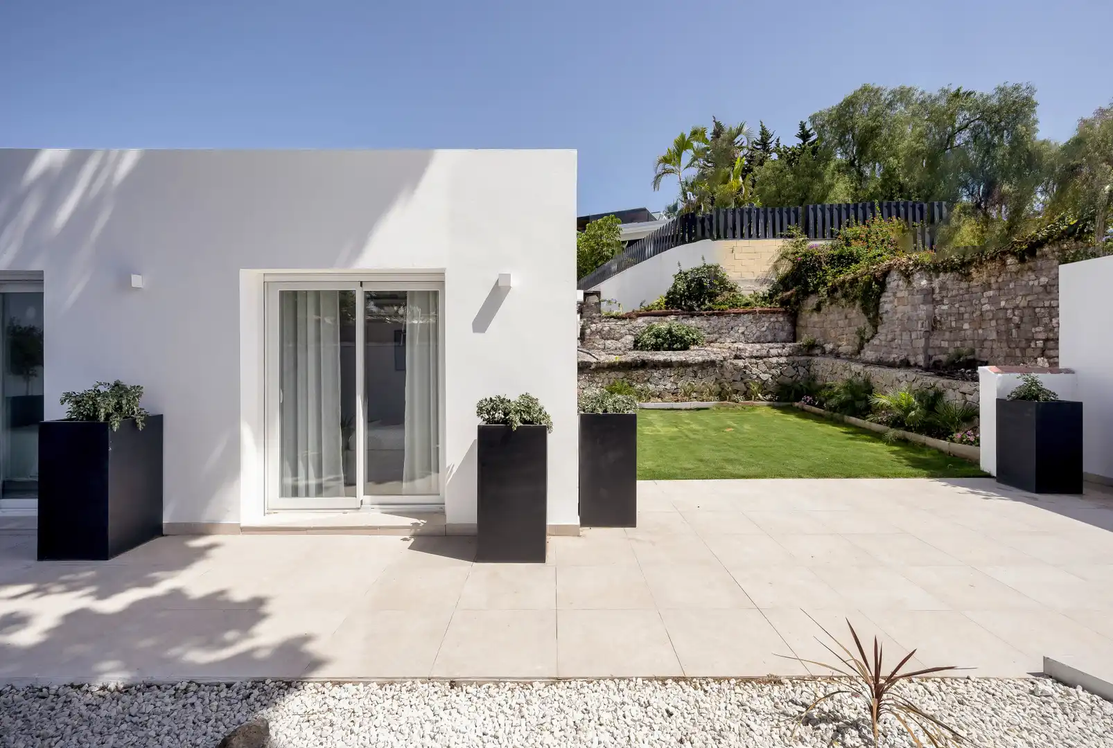 Terraza de Casa o chalet en venta en Marbella con Aire acondicionado, Jardín privado y Terraza