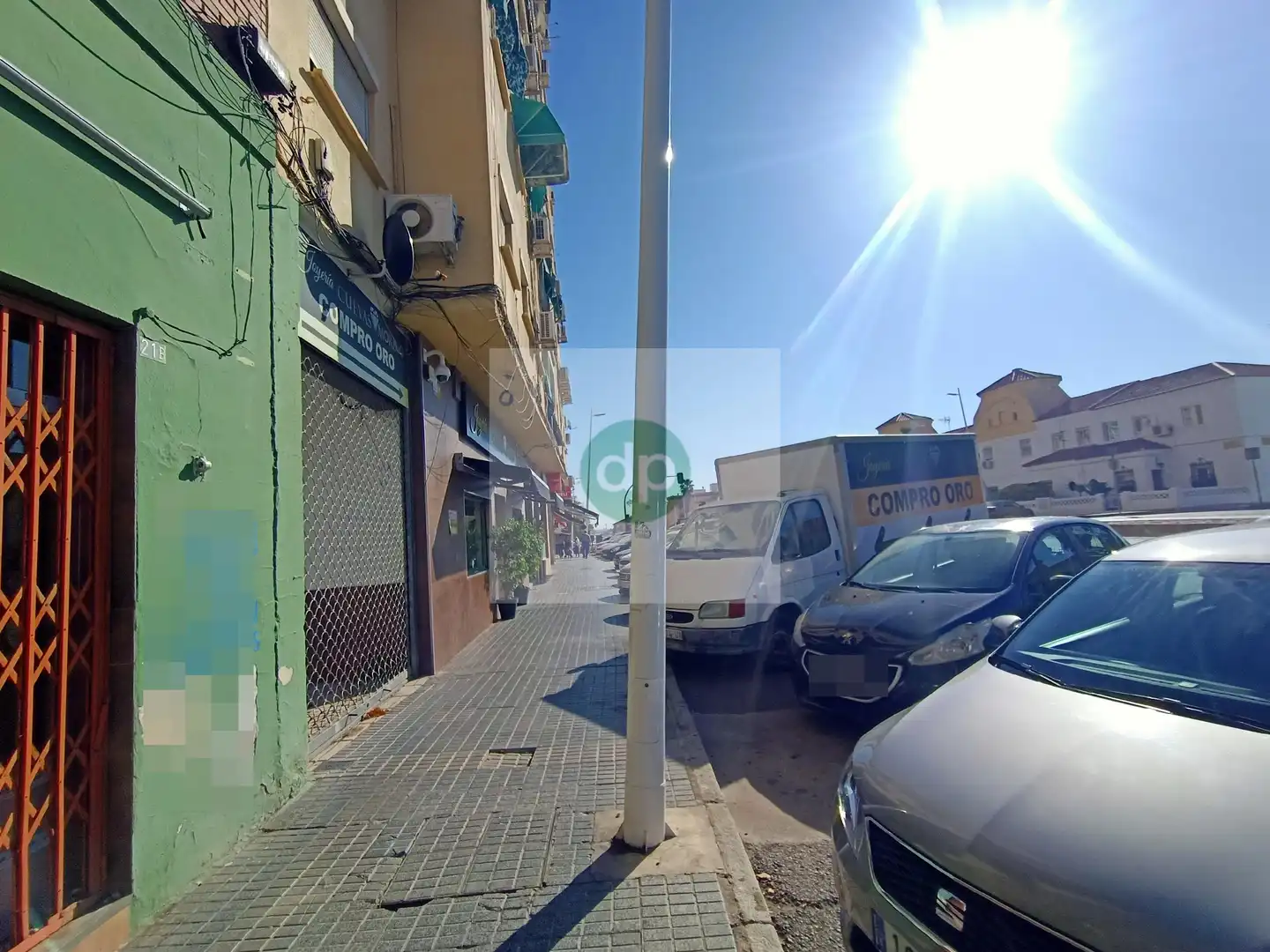 Vista exterior de Piso de alquiler en Badajoz con Calefacción