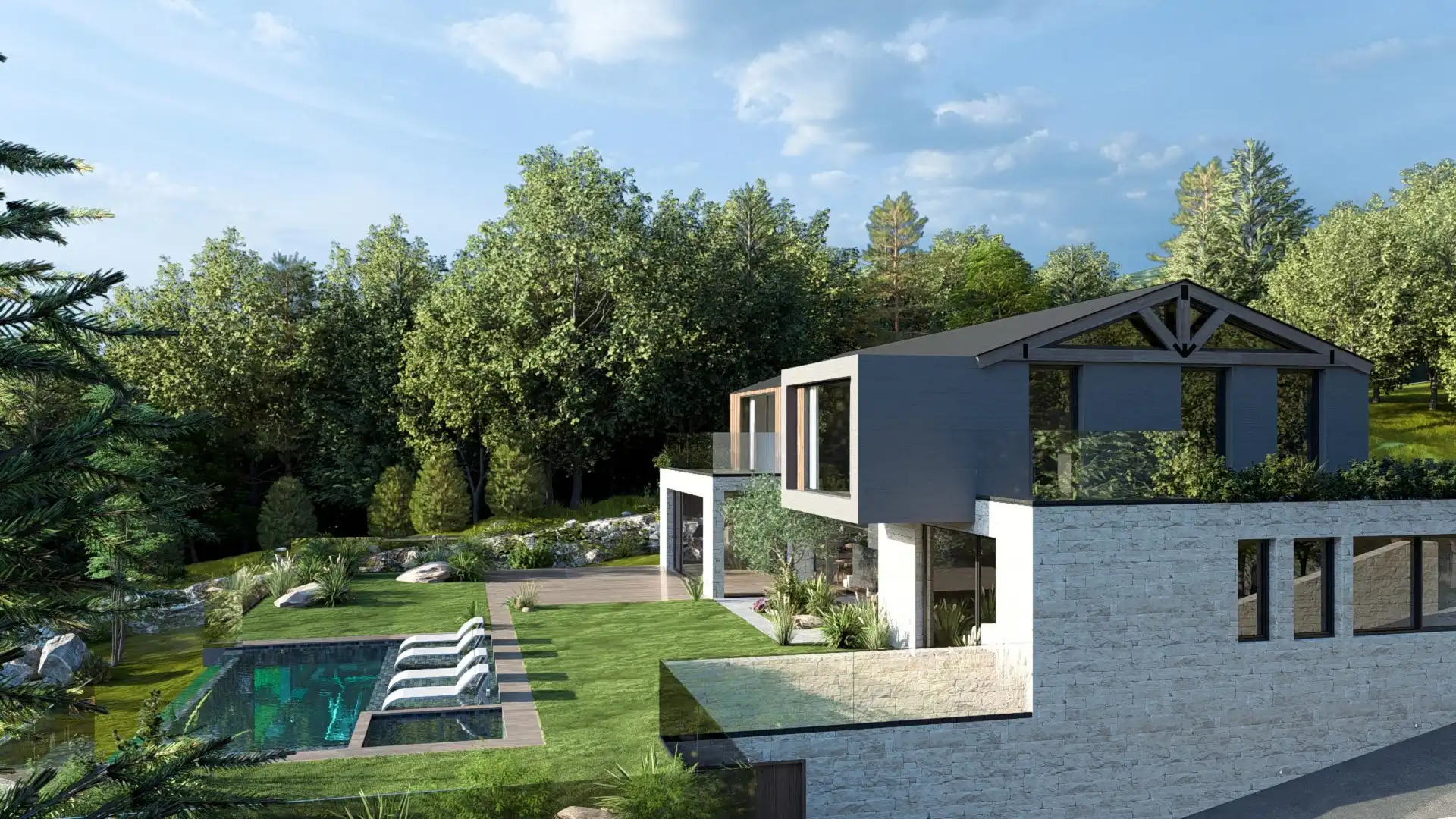 Vista exterior de Casa o chalet en venta en Montferrer i Castellbò con Piscina