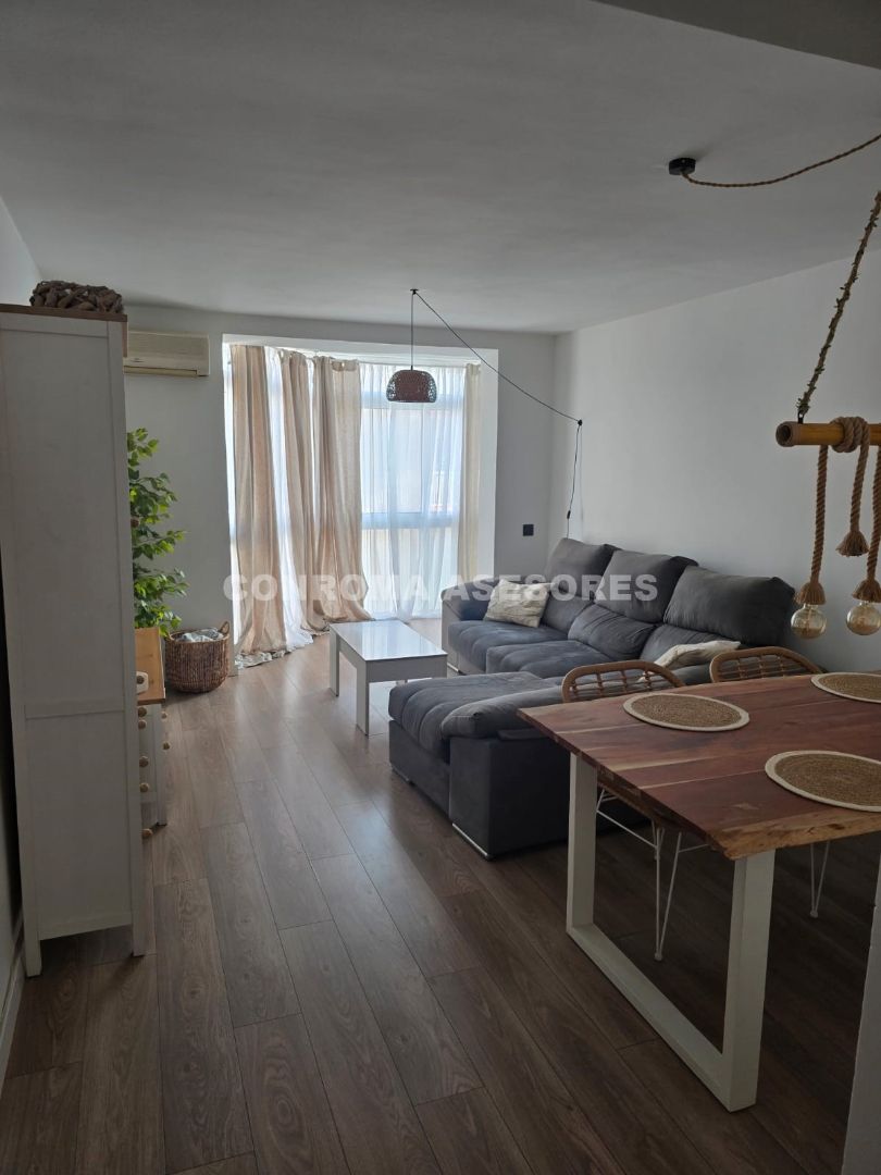 Sala d'estar de Pis en venda en Maçanet de la Selva amb Calefacció, Parquet i Terrassa