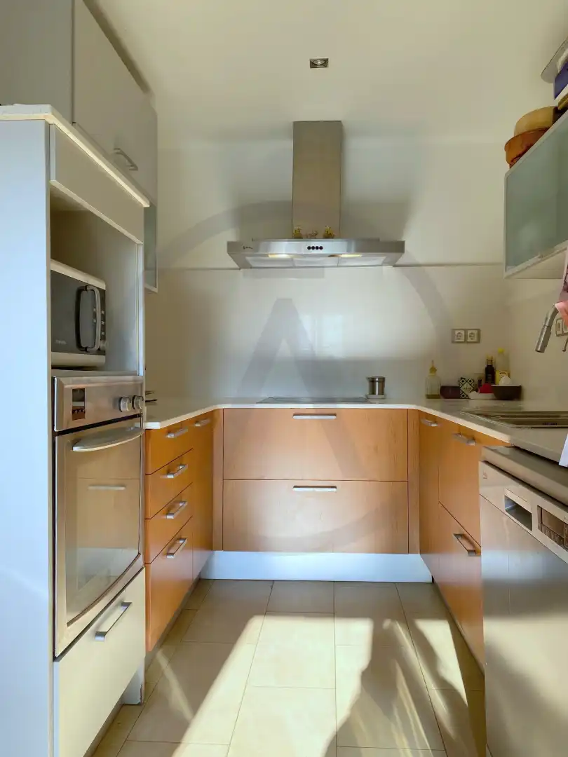Küche von Wohnung zum Verkauf in Matadepera mit Heizung, Parkett und Terrasse