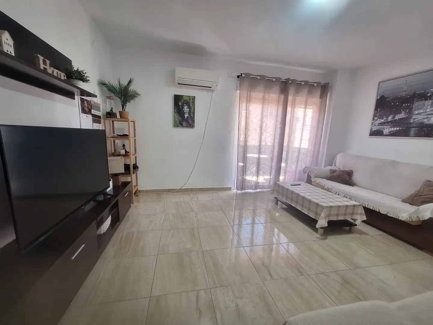 Sala de estar de Piso en venta en Cartagena con Aire acondicionado y Balcón