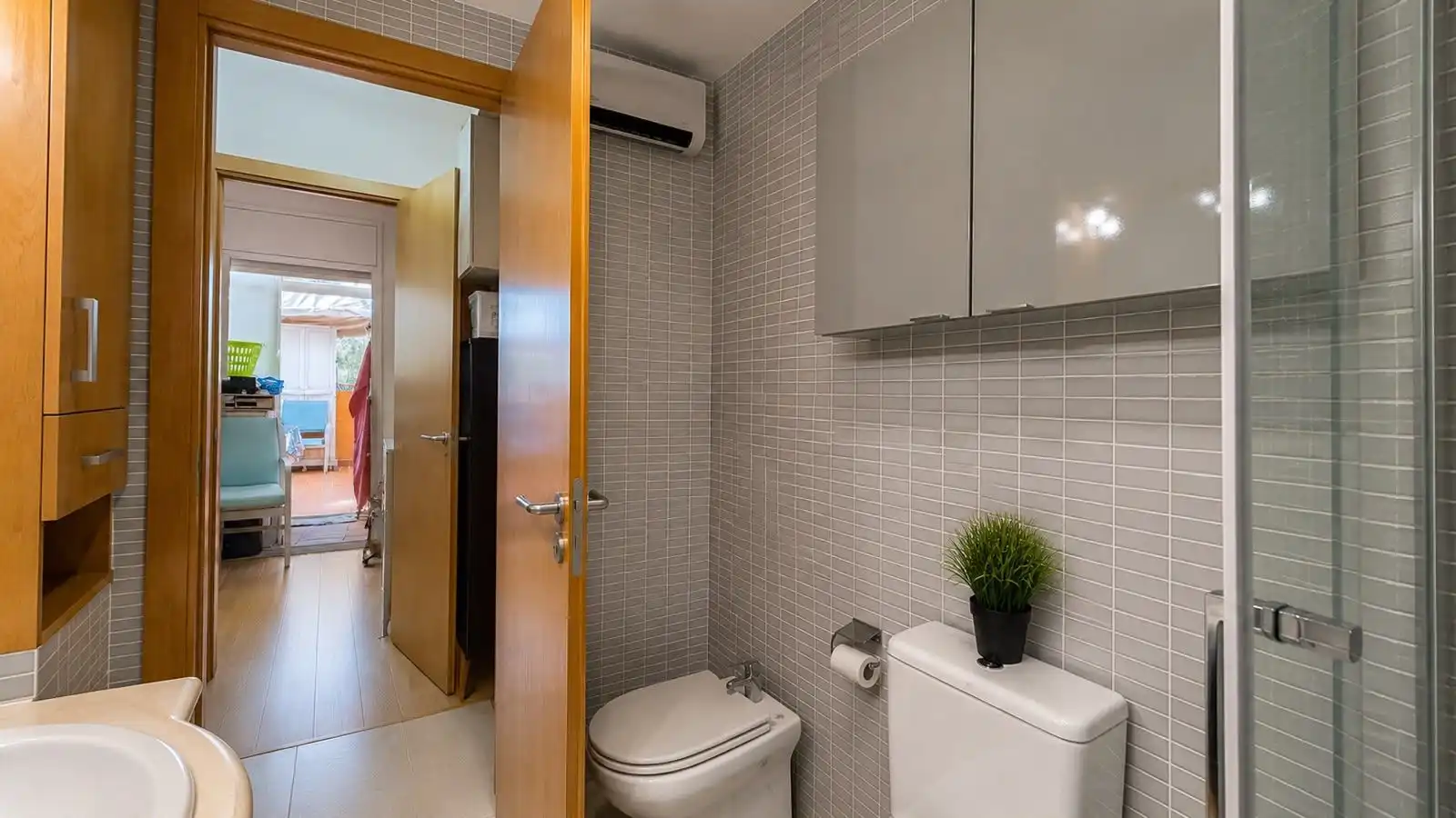 Baño de Dúplex en venta en Arenys de Mar con Aire acondicionado, Calefacción y Terraza
