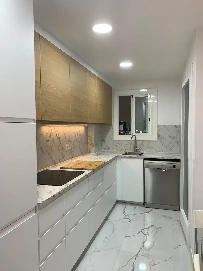 Cocina de Piso para compartir en Cerdanyola del Vallès con Aire acondicionado, Amueblado y Balcón