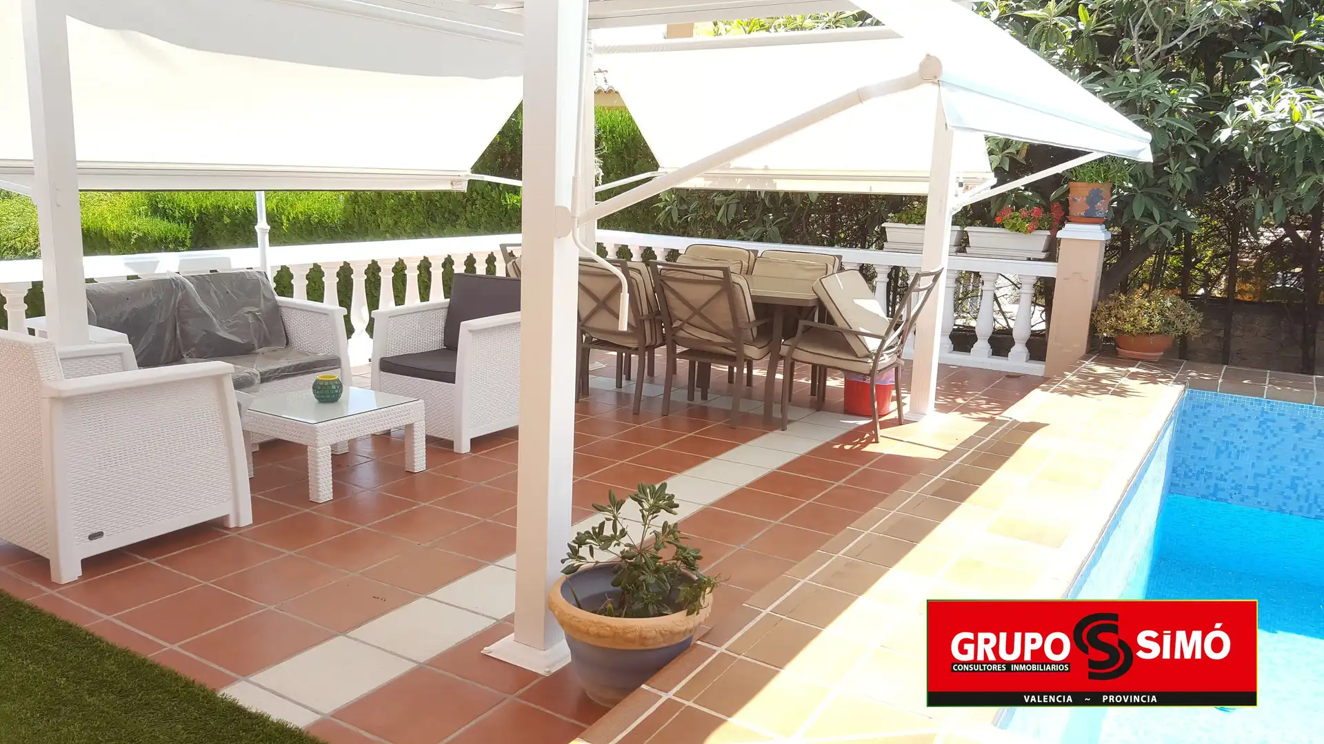 Jardín de Casa o chalet en venta en Picassent con Aire acondicionado, Calefacción y Jardín privado
