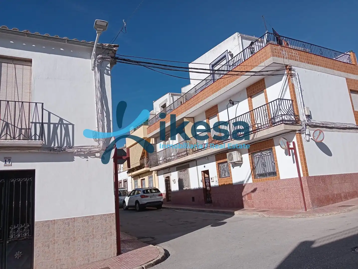 Vista exterior de Casa adosada en venda en Sabiote