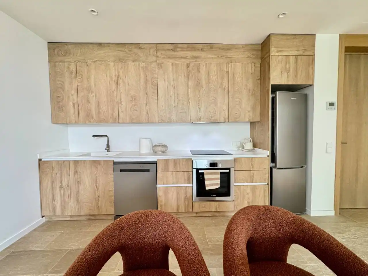 Küche von Wohnung zur Miete in Centre