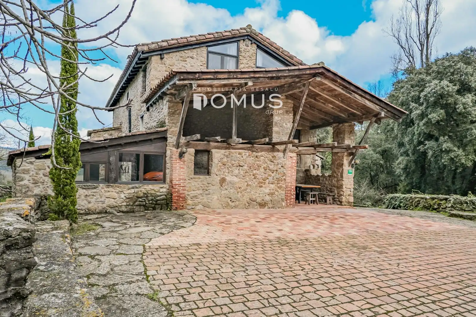 Finca rústica en venta en Santa Pau con Calefacción, Parquet y Piscina