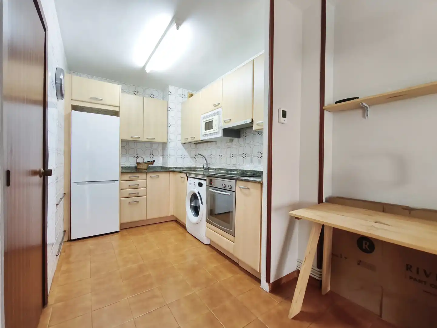 Kitchen of Flat for sale in  Logroño  with Heating