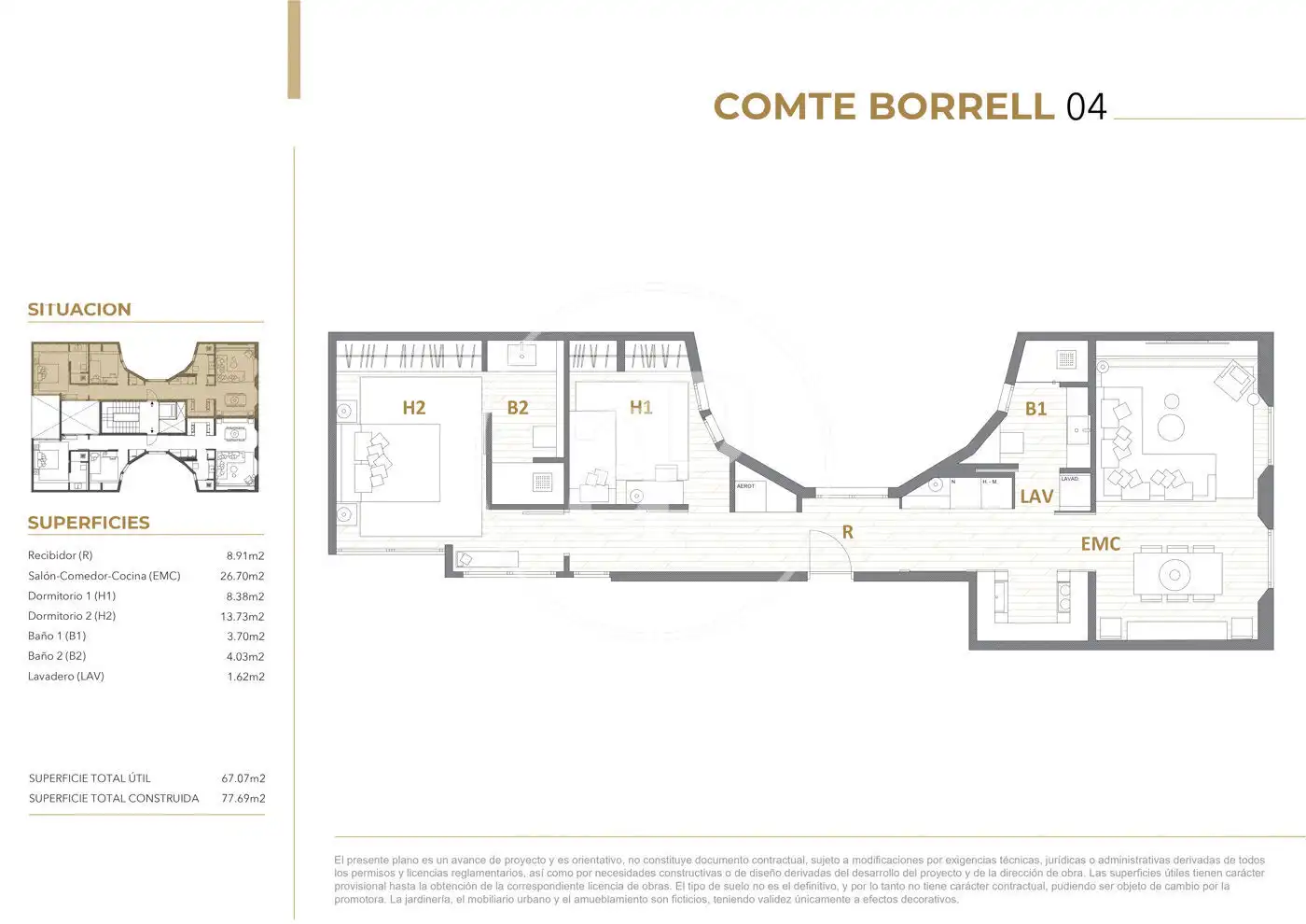 Flat for sale in Barcelona  with Air Conditioner, Heating and Terrace