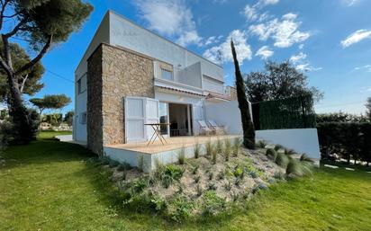 Exterior view of Single-family semi-detached for sale in Castell-Platja d'Aro  with Terrace and Balcony