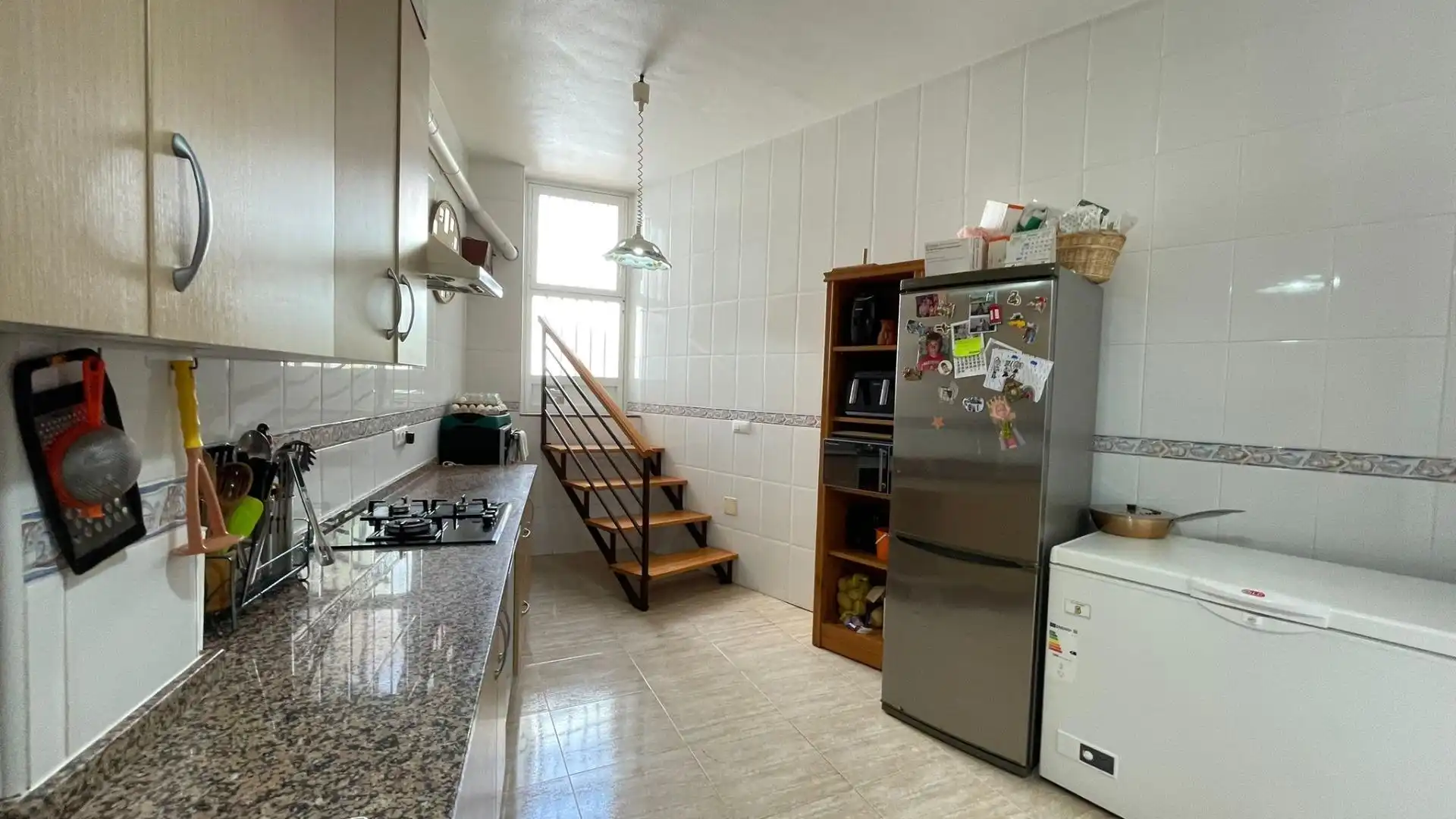 Cuina de Planta baixa en venda en Fuente Álamo de Murcia amb Aire condicionat i Moblat