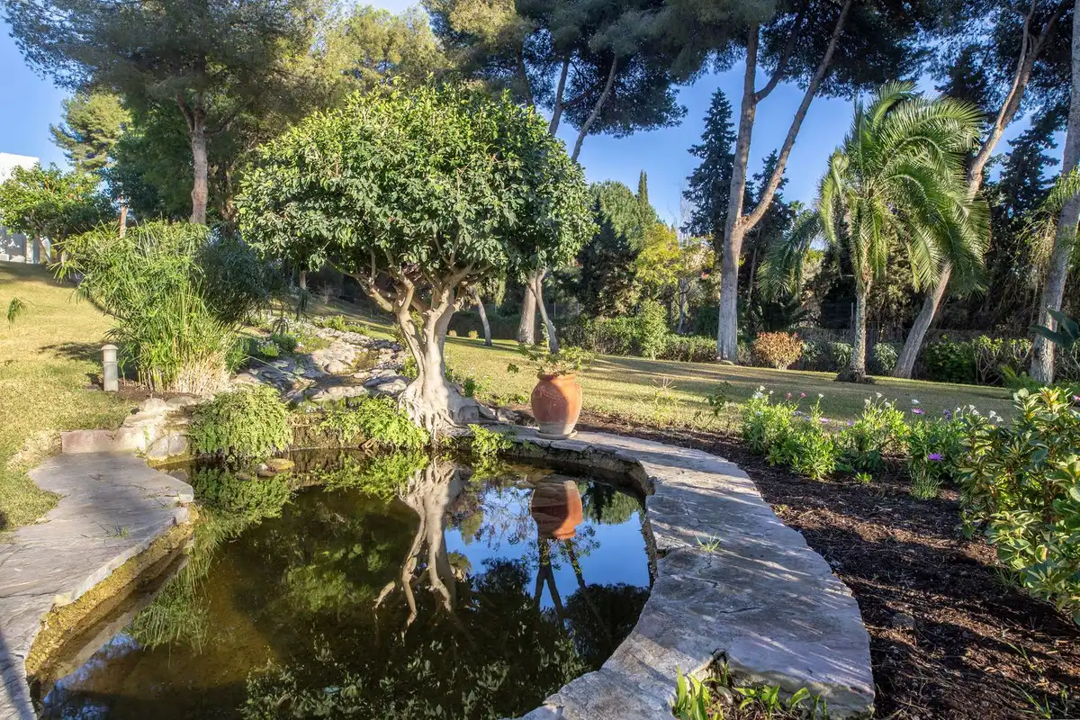 Jardín de Casa o chalet en venta en Marbella con Aire acondicionado, Jardín privado y Amueblado
