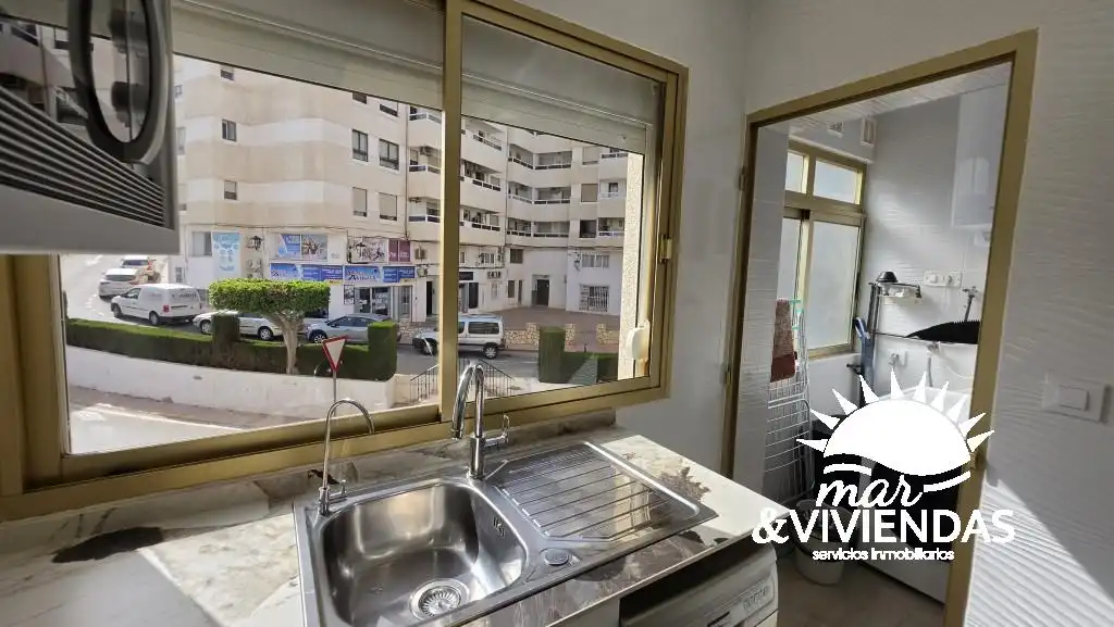 Kitchen of Flat for sale in Garrucha  with Air Conditioner, Heating and Terrace