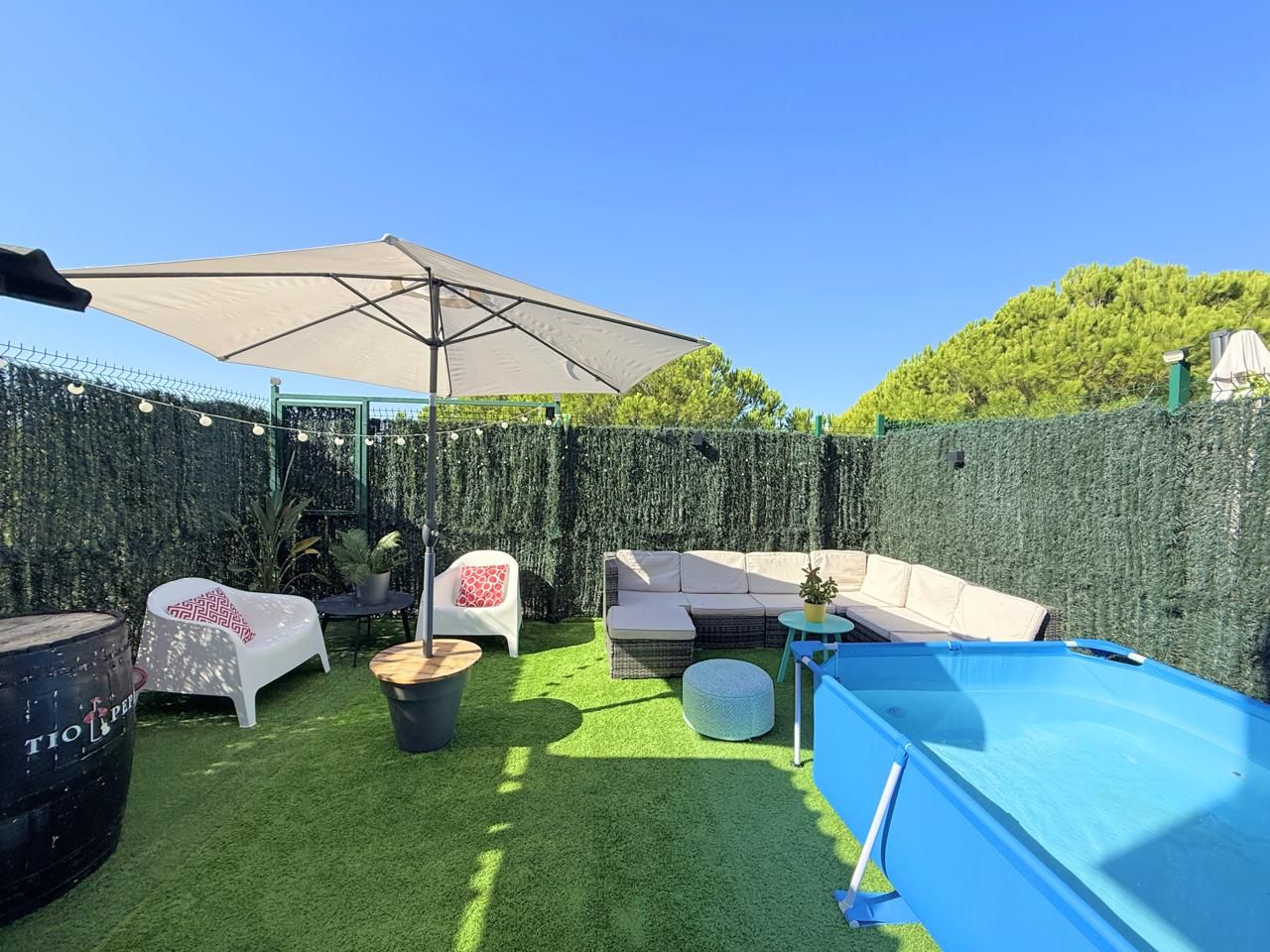 Terrassa de Apartament en venda en Casares amb Aire condicionat, Jardí privat i Terrassa