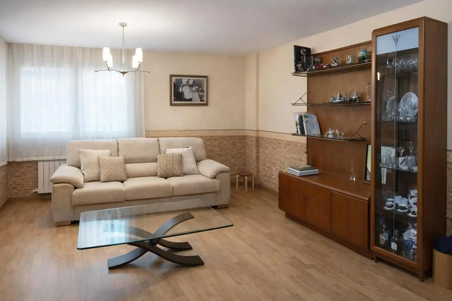 Sala de estar de Casa adosada de alquiler en Calatayud con Aire acondicionado, Calefacción y Terraza