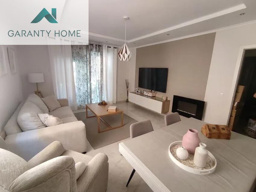 Living room of Flat for sale in Marbella  with Air Conditioner, Heating and Private garden