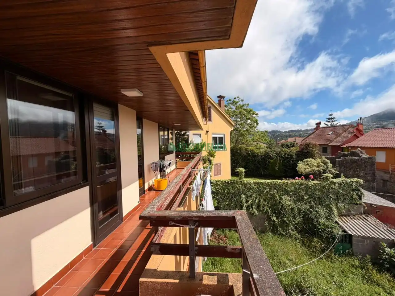 Terraza de Casa o chalet en venta en Vigo  con Calefacción, Jardín privado y Terraza