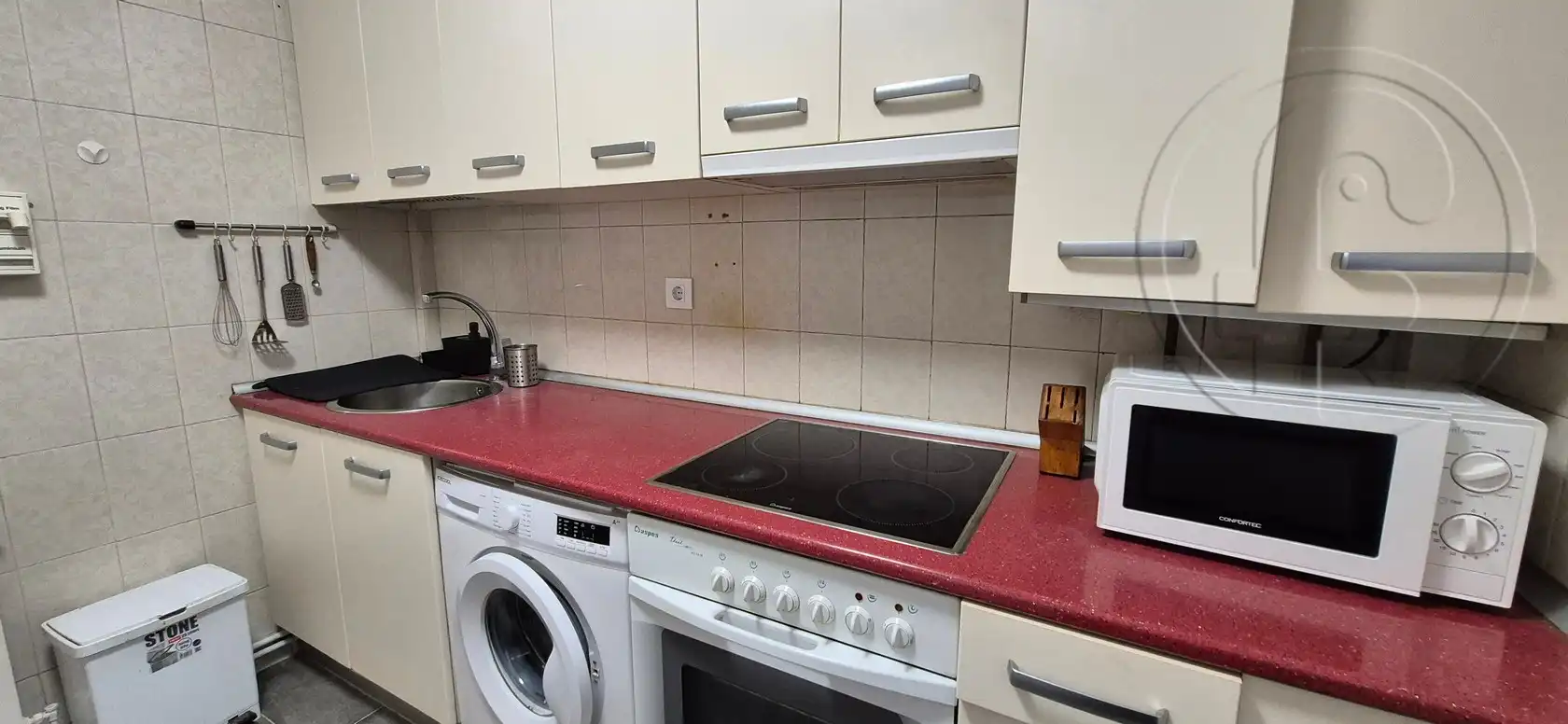 Kitchen of Flat for rent in Santander  with Heating, Parquet flooring and Furnished