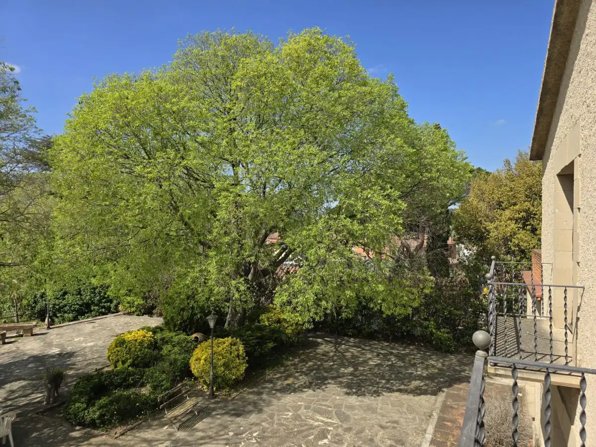 Jardí de Finca rústica en venda en La Roca del Vallès amb Terrassa i Balcó