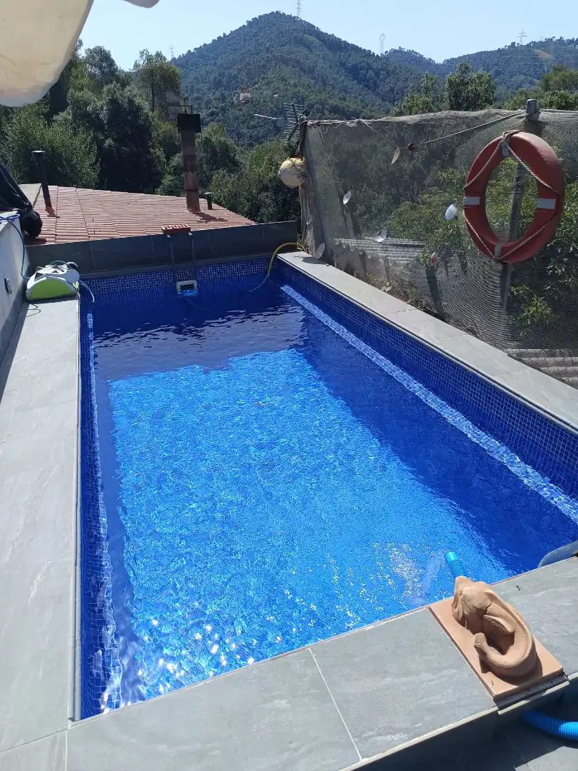 Piscina de Casa o xalet en venda en Sant Vicenç Dels Horts amb Aire condicionat, Calefacció i Jardí privat