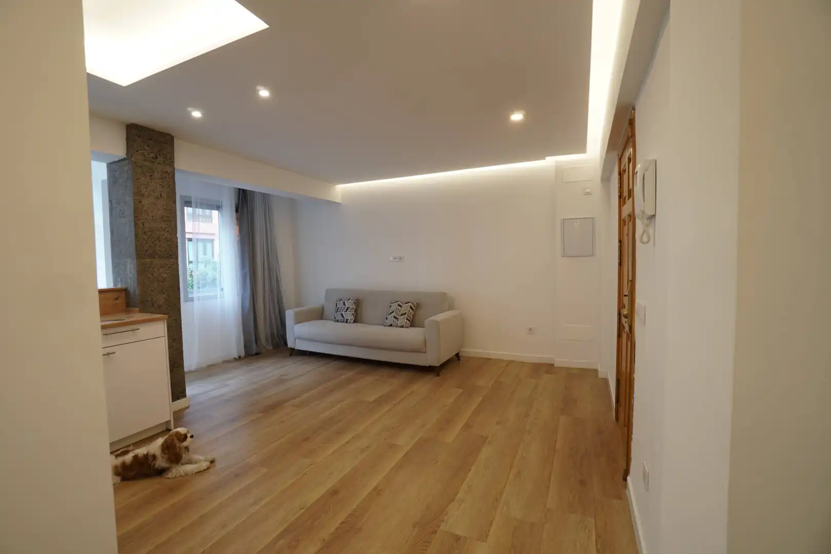 Living room of Flat for rent in Las Palmas de Gran Canaria  with Furnished