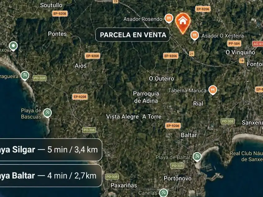 Terreny residencial en venda a Lugar Xesteiriña 34, imagen 4