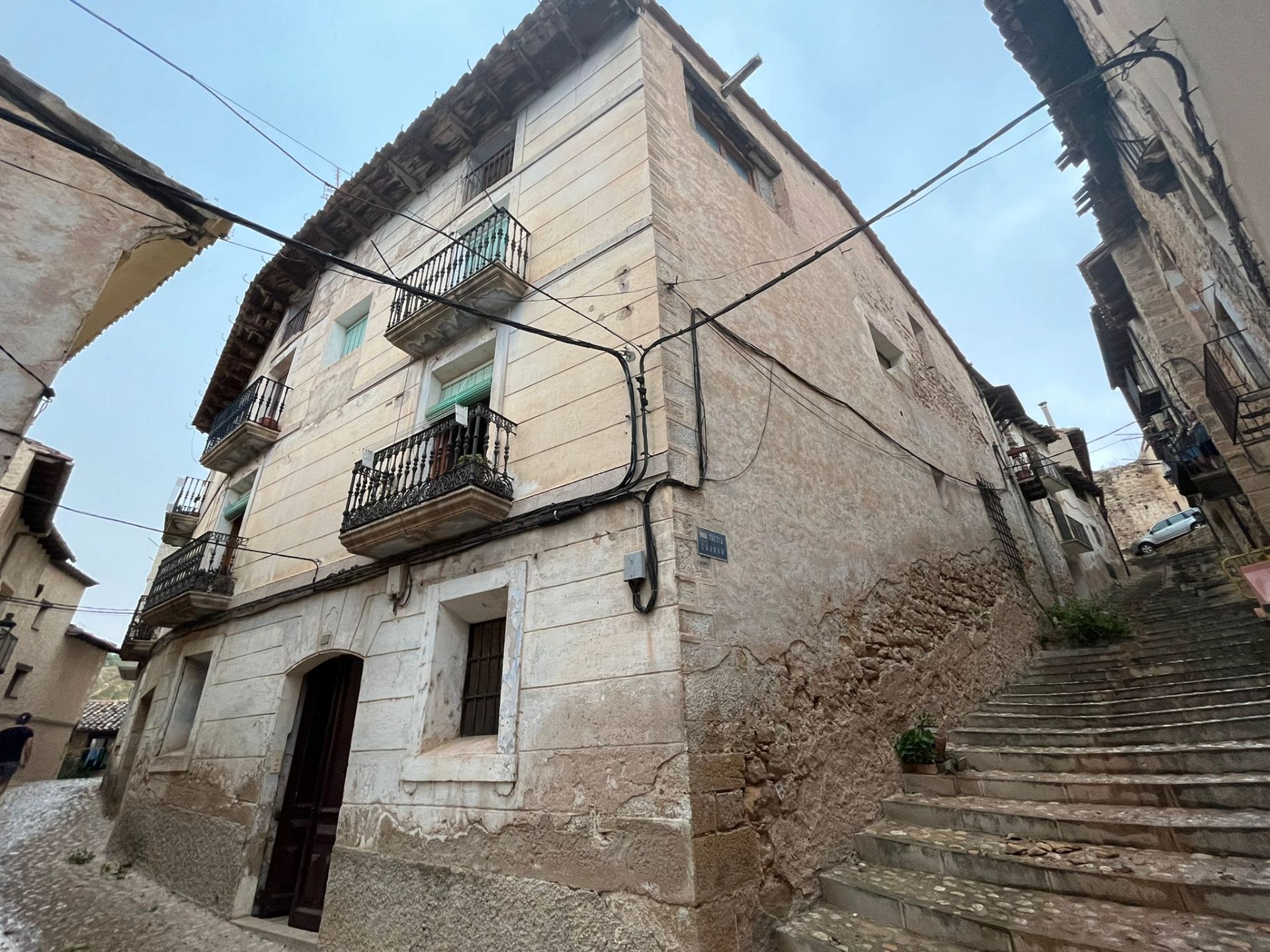 Exterior view of House or chalet for sale in Valderrobres  with Balcony